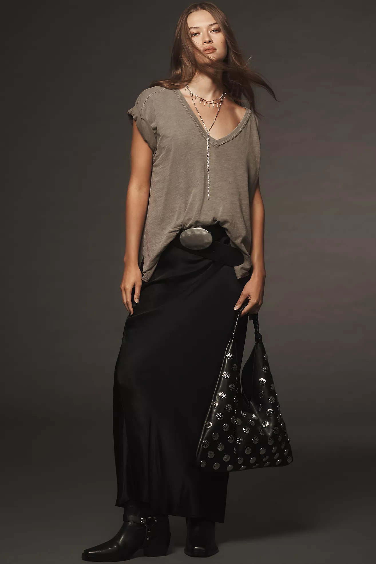 The Tilda Maxi Slip Skirt | Anthropologie (US)