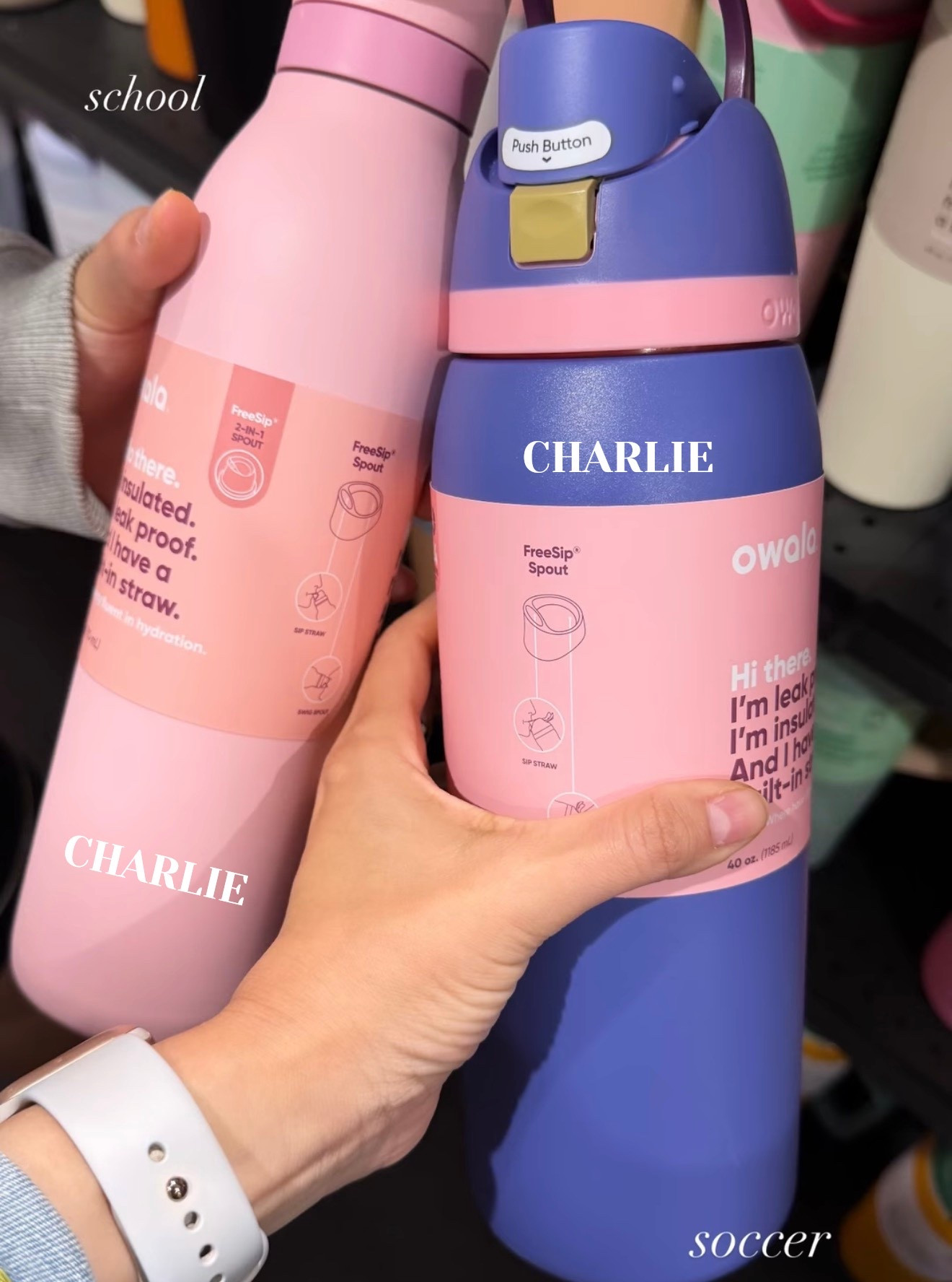 Charlie’s school & soccer water bottle obsession lately 🙃

#sportsmom 

#LTKTravel #LTKKids #LTKmomlife