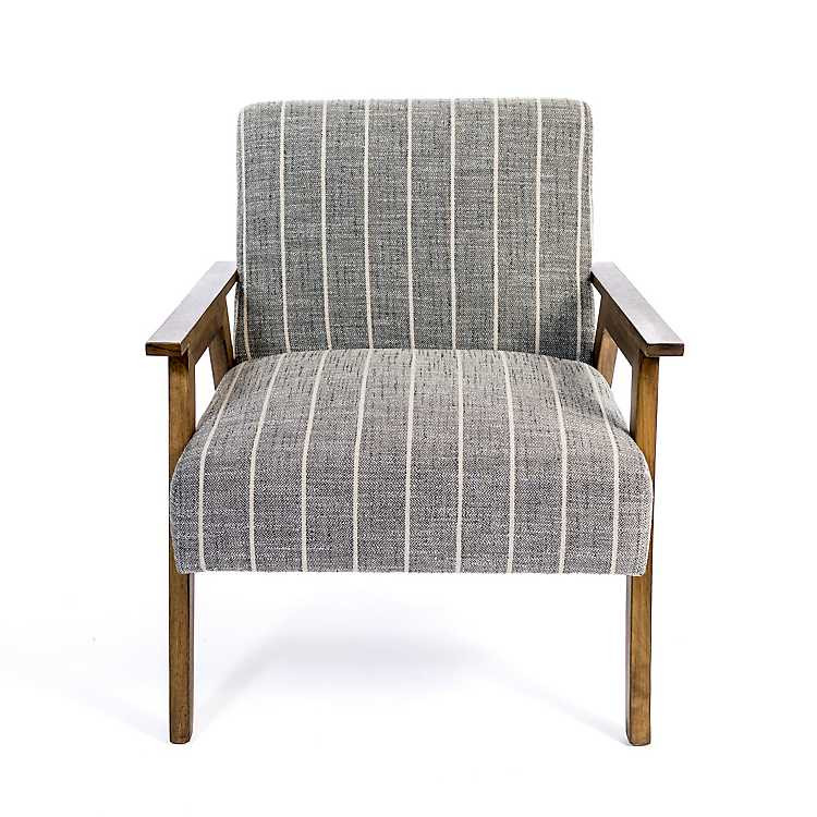 Miles Striped Armchair | Kirkland's Home