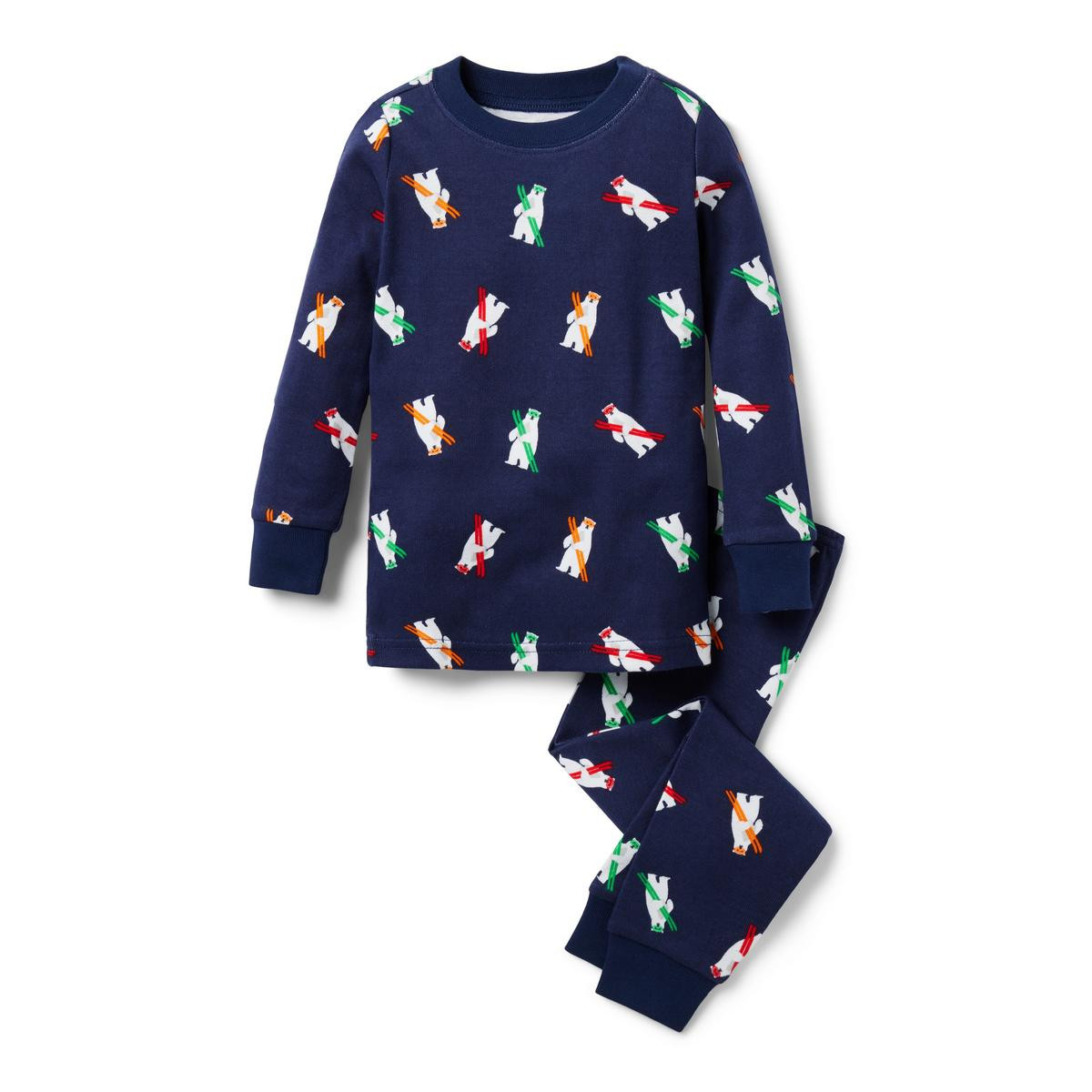 Good Night Pajamas In Ski Polar Bear | Janie and Jack