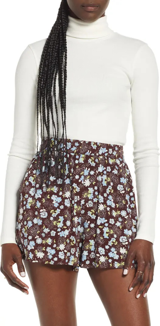 Turtleneck Ribbed Top | Nordstrom