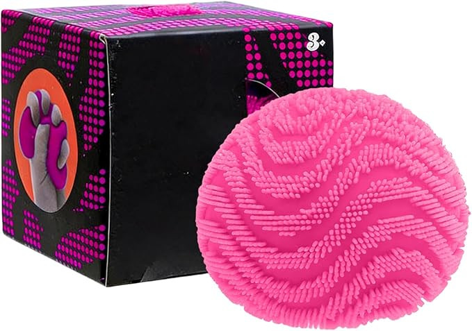 Fuzz Ball Squishy Toys, Soft Fidget Toy for Anxiety Relief, Fuzz Stress Ball, Sensory Squishy Bal... | Amazon (US)