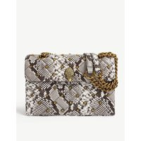 Kensington snake-effect shoulder bag | Selfridges