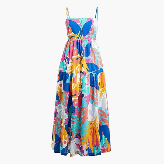 Tie-back maxi dress | J.Crew Factory