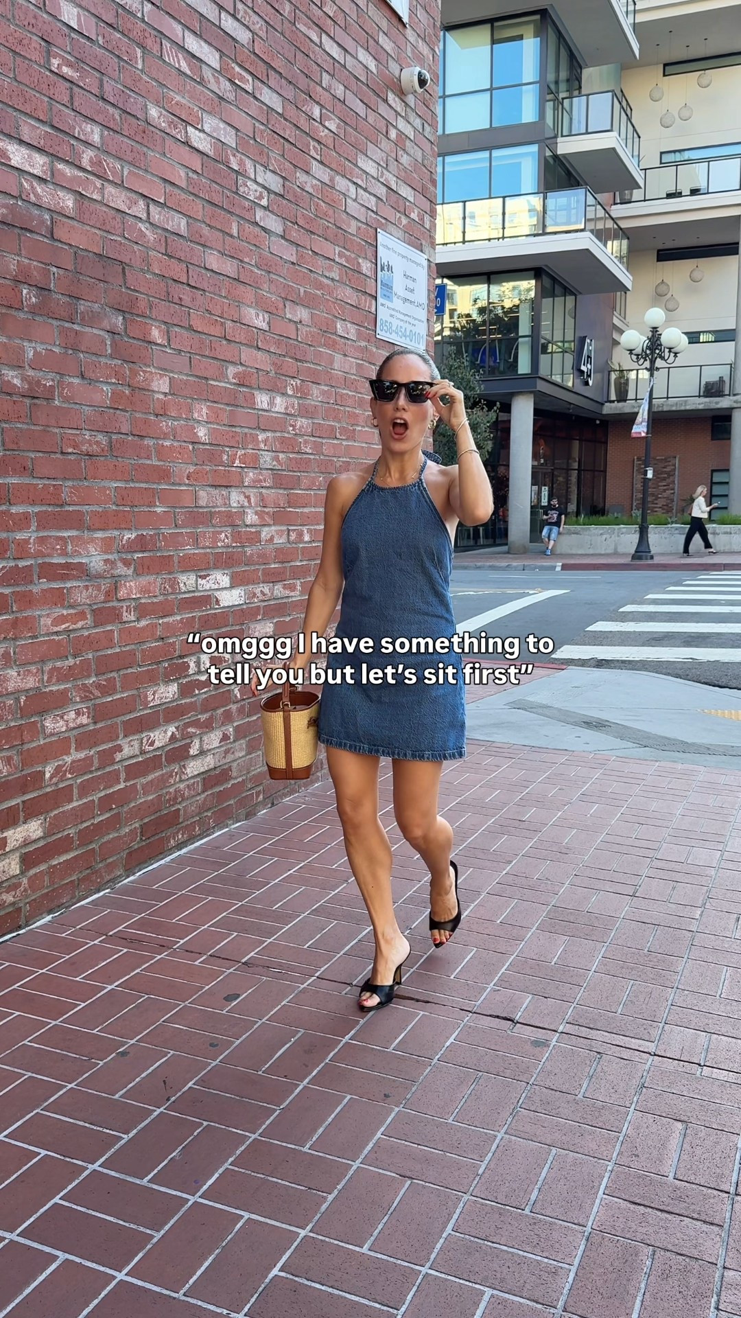 Love this Abercrombie denim halter dress! Comes in petite too 

#LTKStyleTip #LTKFindsUnder50 #LTKPetite