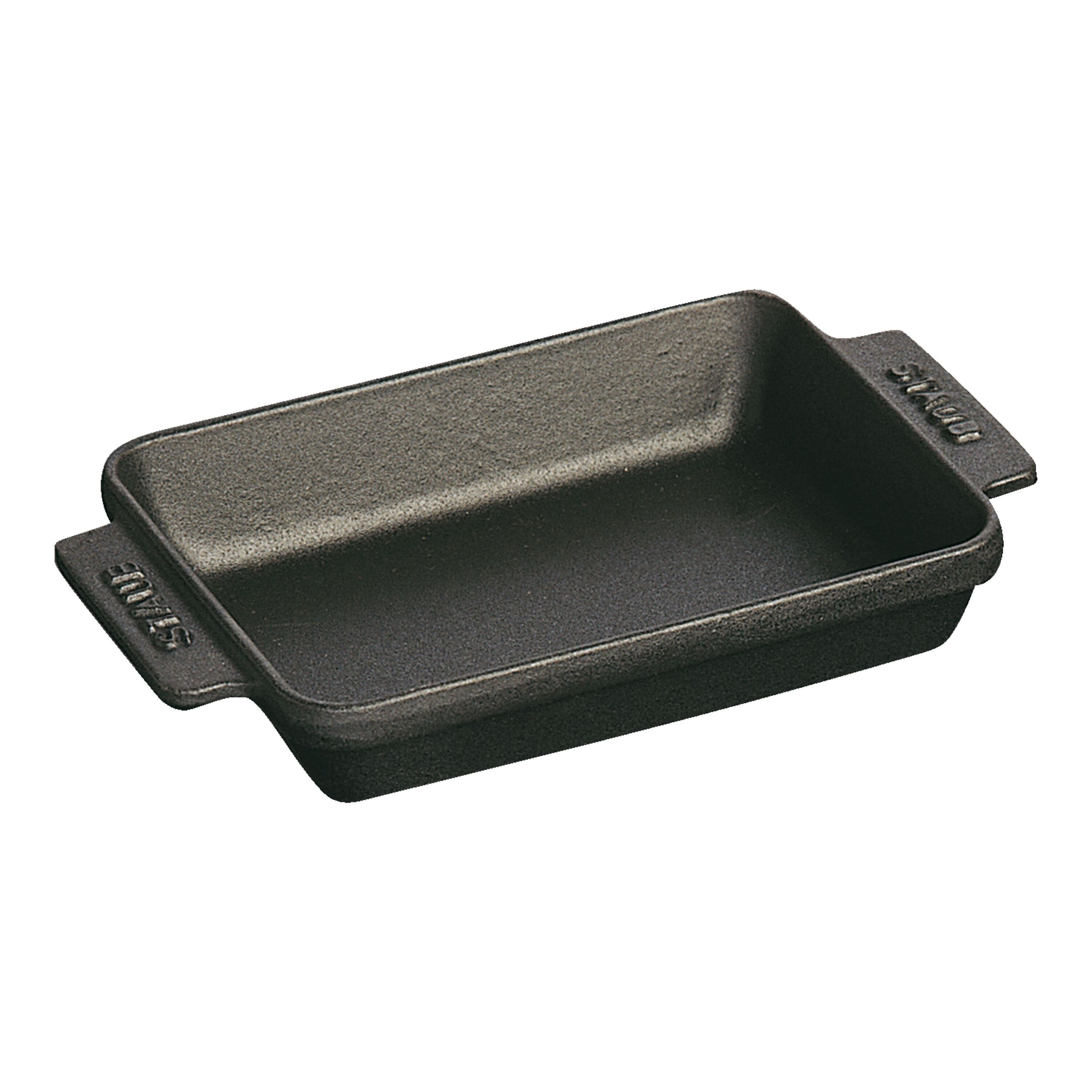 Staub Cast Iron 5.5-x 4.25 inch, Rectangular, Mini Baker, Black Matte | The ZWILLING Group Cutlery & Cookware