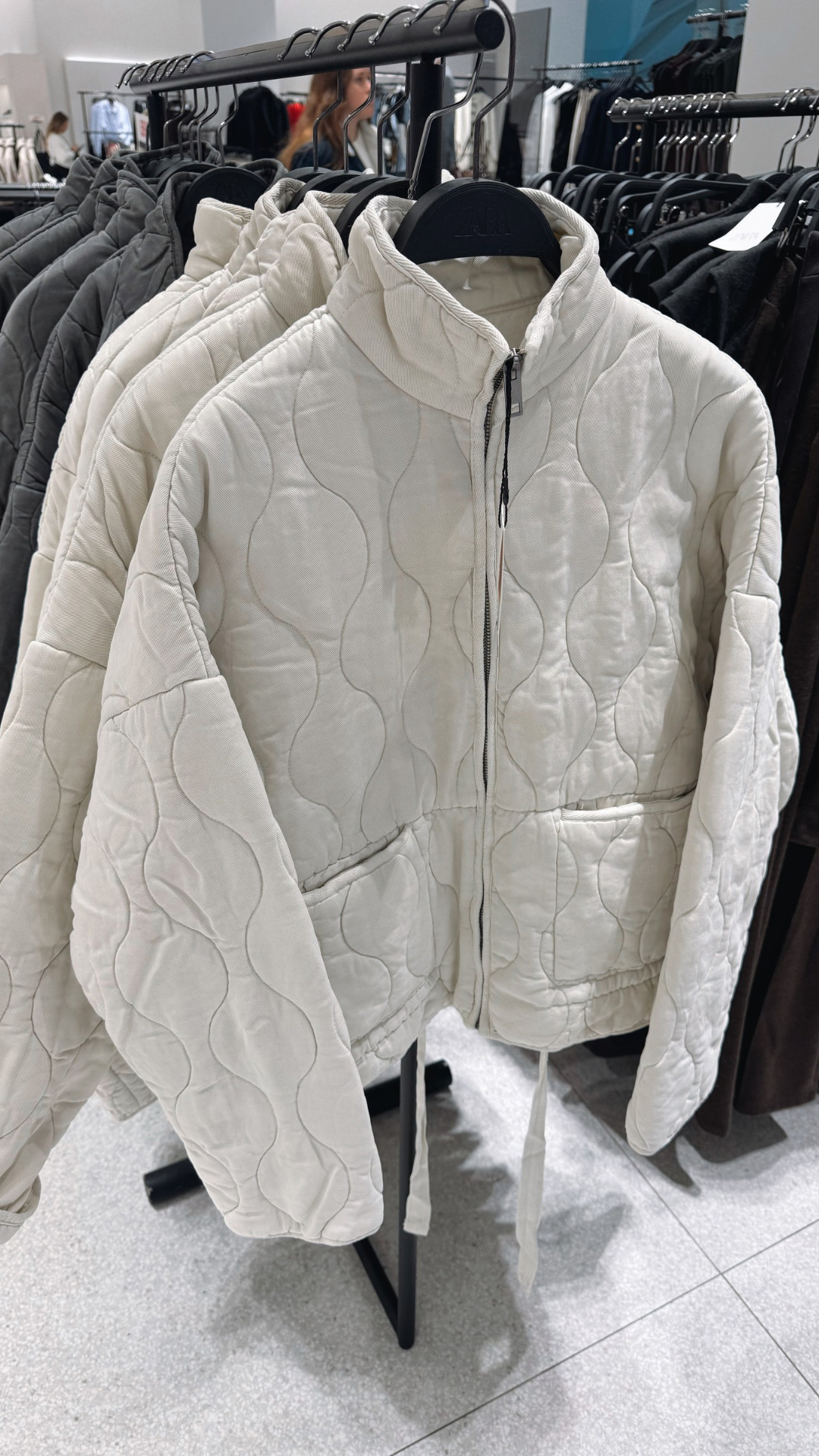 new in Zara jacket!

Pinterest style outfit inspo ideas bomber jacket zip up work autumn winter TikTok casual easy basic neutral ootd wishlist faves casual spring petite jacket quilted zip up coord beige grey beige ecru
 

 #LTKuk #LTKspring #LTKstyletip