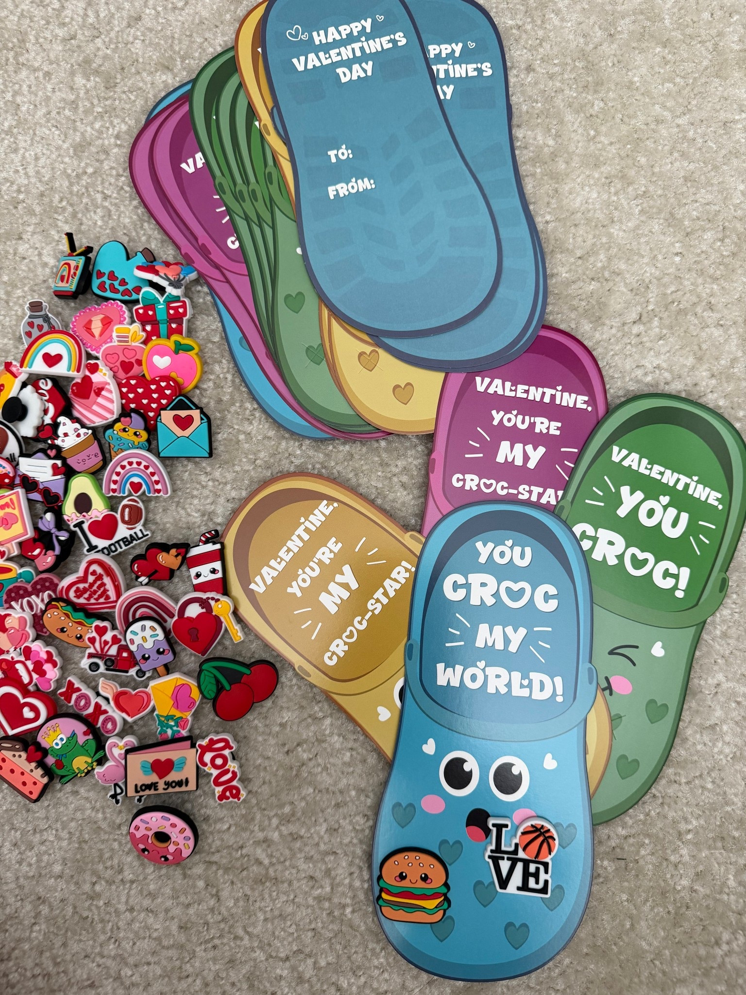 Class Valentines! Can’t go wrong with croc charms 💖 

#LTKValentine #LTKmomlife #LTKKids