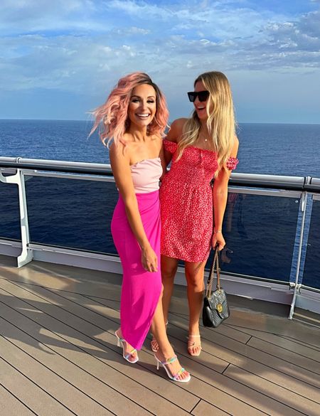 Vacay with your bestie is a big YES over here. Loving this two tone dress, & my kali girl got her ditzy floral dress here too! Use code “nicollette115” to save an EXTRA 15% on your entire order! Rounding up a few options here for y’all  #LTKunder50 

#LTKtravel #LTKsalealert #LTKeurope