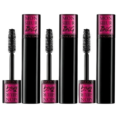 3 x Lancome Monsieur Big Mascara 01 Black 0.06oz/2ml x 3 = 0.18oz/6ml | Walmart (US)