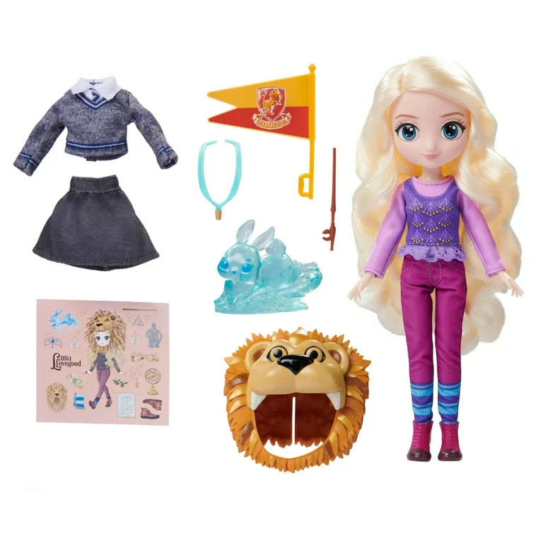 Wizarding World Harry Potter, 8-inch Luna Lovegood Fashion Doll Gift Set - Walmart.com | Walmart (US)
