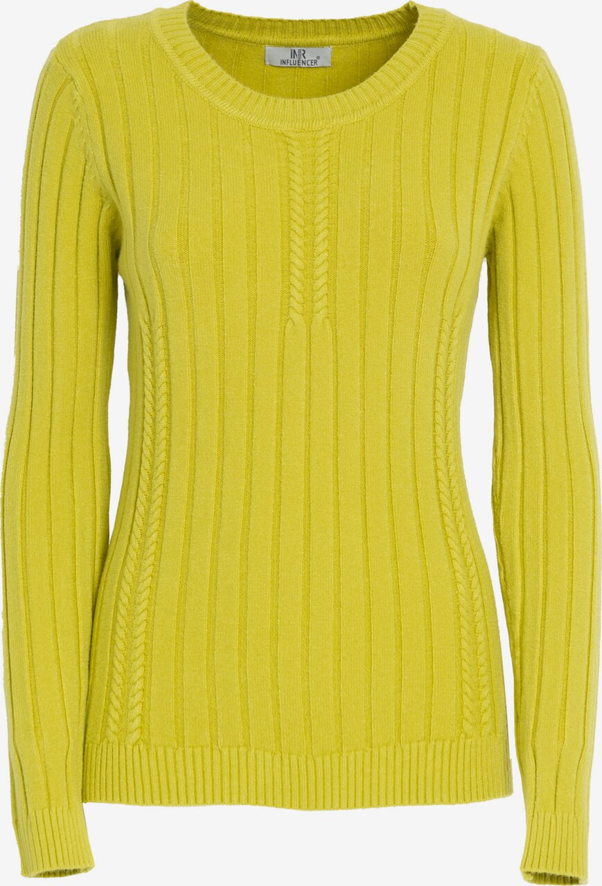 Influencer Trui 'Fancy' in Limoen | ABOUT YOU | ABOUT YOU NL