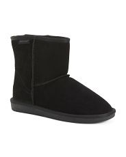 Suede Faux Fur Lined Boots | TJ Maxx