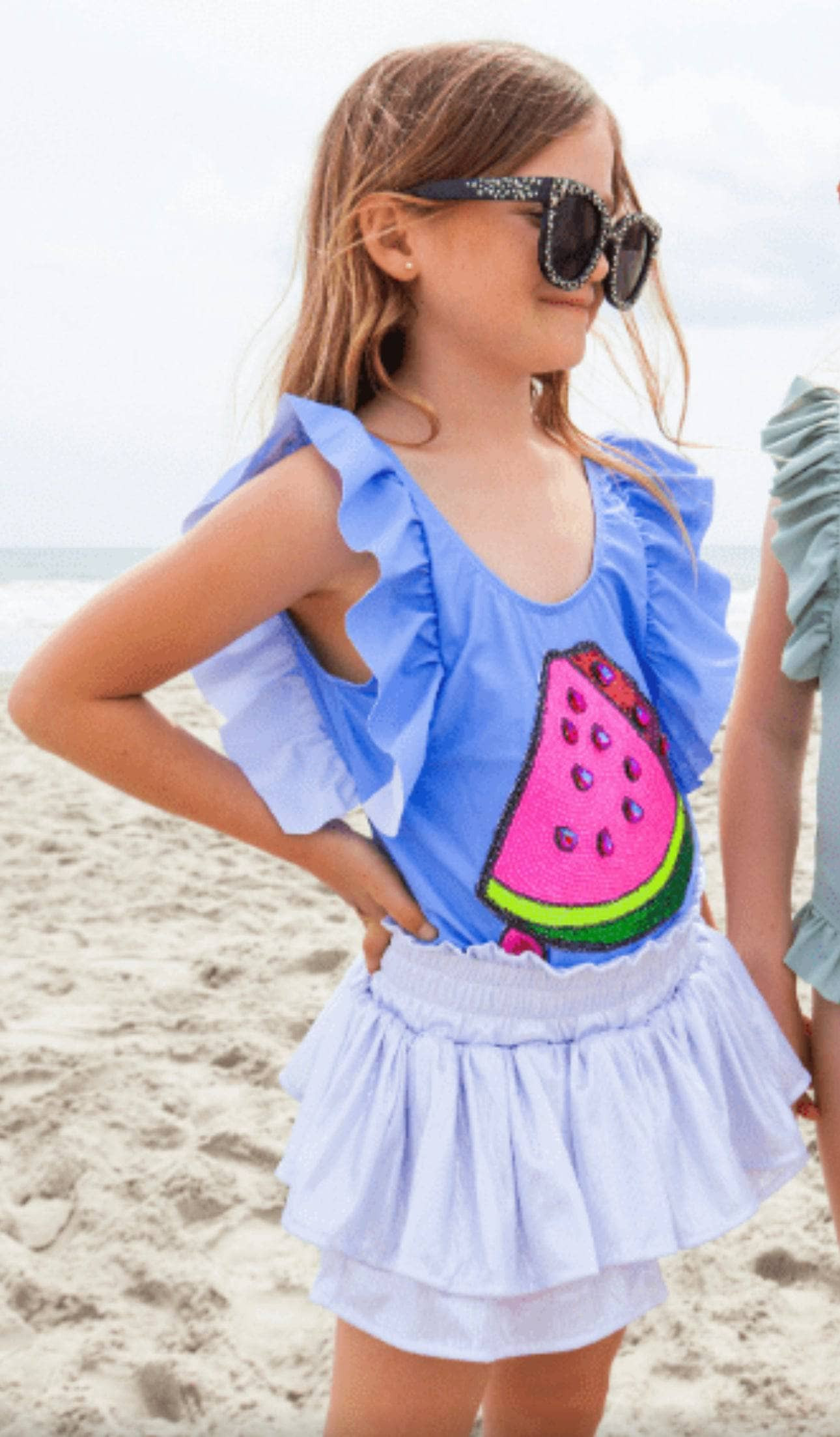 Crystal Watermelon Swimsuit | Lola + The Boys