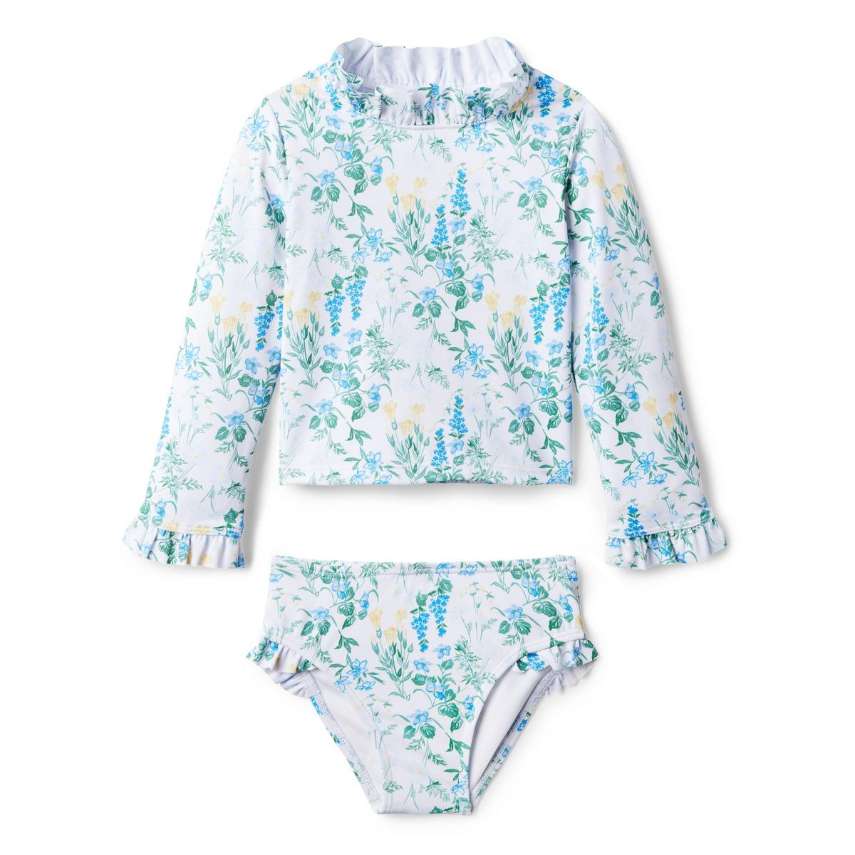 Floral Recycled Rash Guard Set | Janie and Jack
