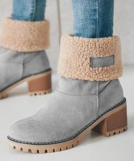 Grey Snow Boot - Women | Zulily