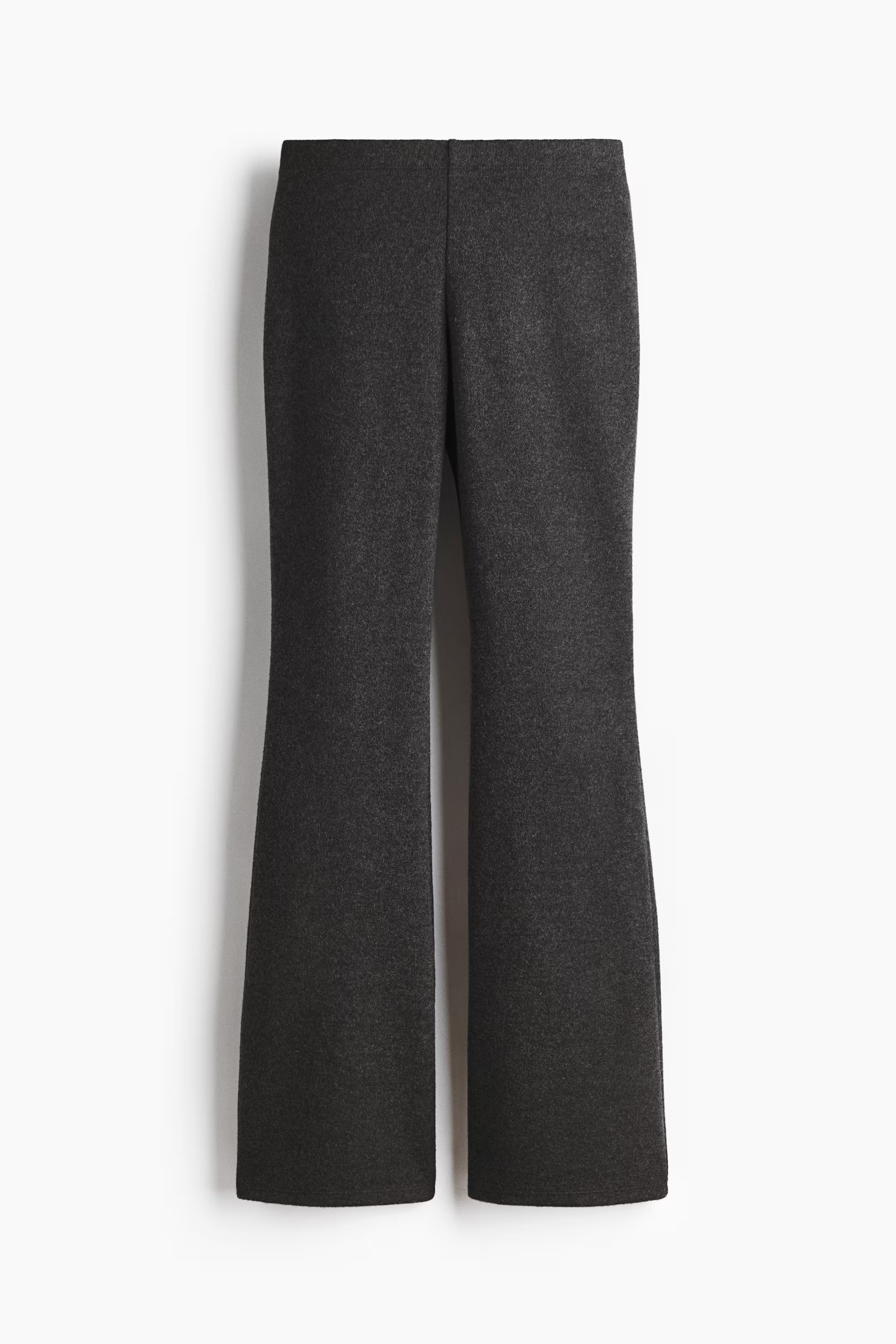Flared knitted trousers | H&M (UK, MY, IN, SG, PH, TW, HK)