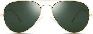 Pro Acme Classic Polarized Aviator Sunglasses for Men and Women UV400 Protection | Amazon (US)