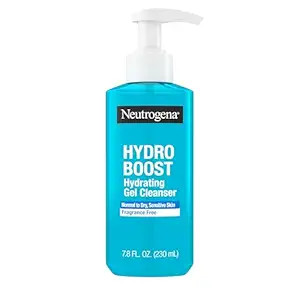 Neutrogena Hydro Boost Face Wash, Fragrance Free, Hydrating Facial Cleanser with Hyaluronic Acid,... | Amazon (US)
