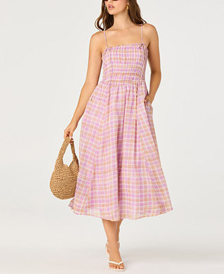 ASTR the Label Women's Lahela Square Neck Dress - Macy's | Macy's