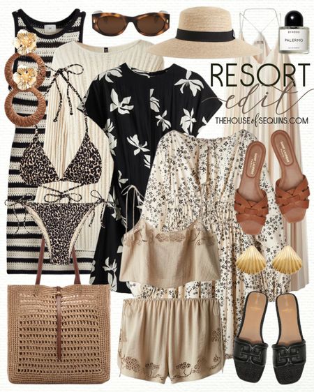 Shop these H&M Vacation Outfit and Resortwear finds! Leopard bikini,  mini dress, matching set, floral dress, crochet dress, sunhat, straw hat, crochet tote bag, beach bag, Saint Laurent tribute sandals, Sam Edelman Irina sandals and more! 

Follow my shop @thehouseofsequins on the @shop.LTK app to shop this post and get my exclusive app-only content!

#liketkit #LTKFindsUnder50 #LTKTravel #LTKSwim
@shop.ltk
https://liketk.it/4HrP4