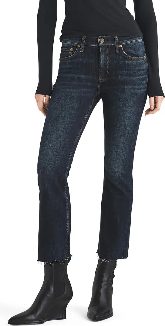 Peyton High Waist Ankle Bootcut Jeans | Nordstrom
