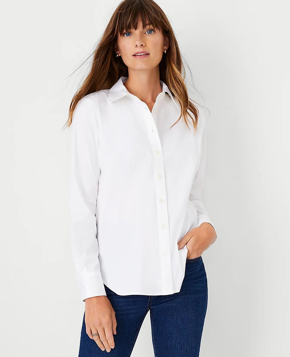 Petite Relaxed Perfect Shirt | Ann Taylor (US)