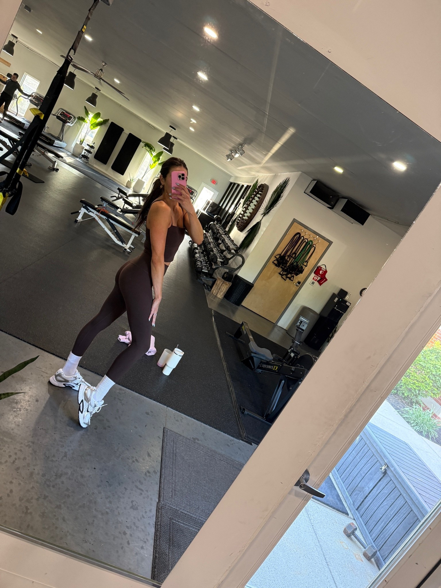 Today’s workout outfit 
Wearing size medium in top & small in leggings in 28” 
Amazon activewear 
I love this brand! Buttery soft & stays up

#LTKfitnessgoals #LTKootd #LTKmorningroutine