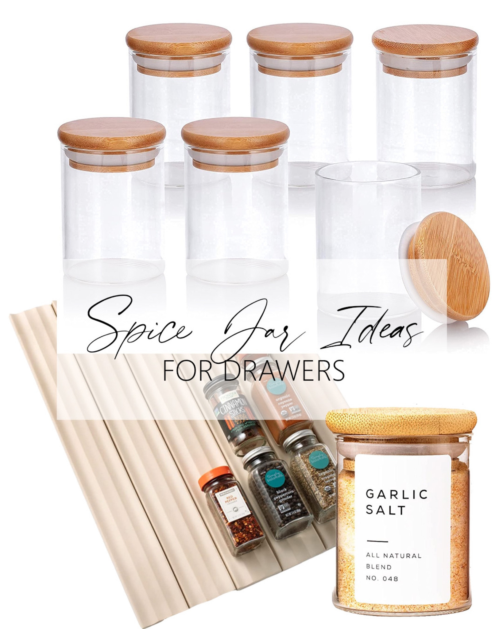 Spice Jar Ideas for Drawers

#LTKstyletip #LTKFind #LTKhome