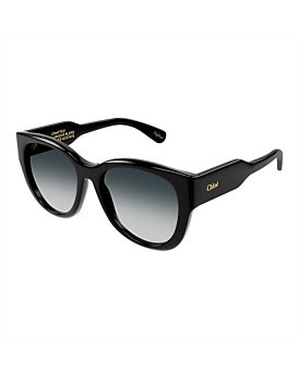 David Jones Chloé Cat-Eye Sunglasses in Black | David Jones (Australia & New Zealand)