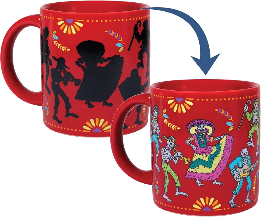 Day of the Dead Mug - Add Coffee Shadows Turn to Skeletons - Dia de Muertos | Amazon (US)