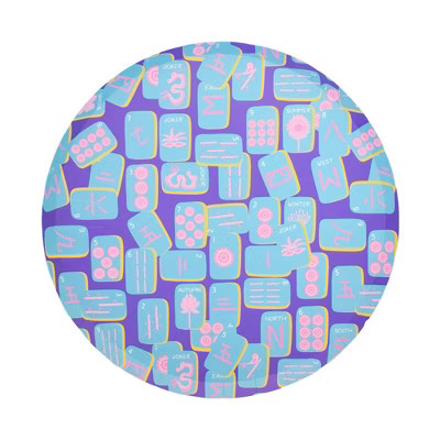 Jollity & Co. - Mahjong Print Dinner Plates - Pack of 8 Paper Plates | Target