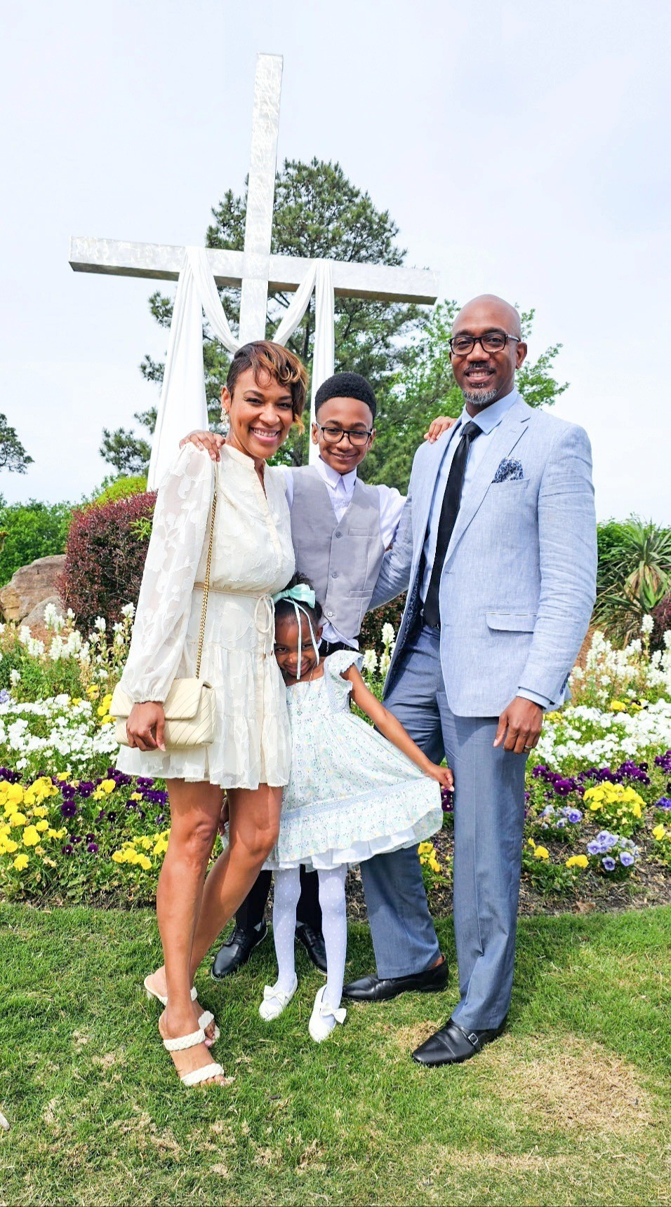 Shop my Easter dress. 🌷 So pretty and comfy. I love the sleeves and the floral design. Perfect for spring and wedding season. 

#LTKSeasonal #LTKFindsUnder50 #LTKWedding