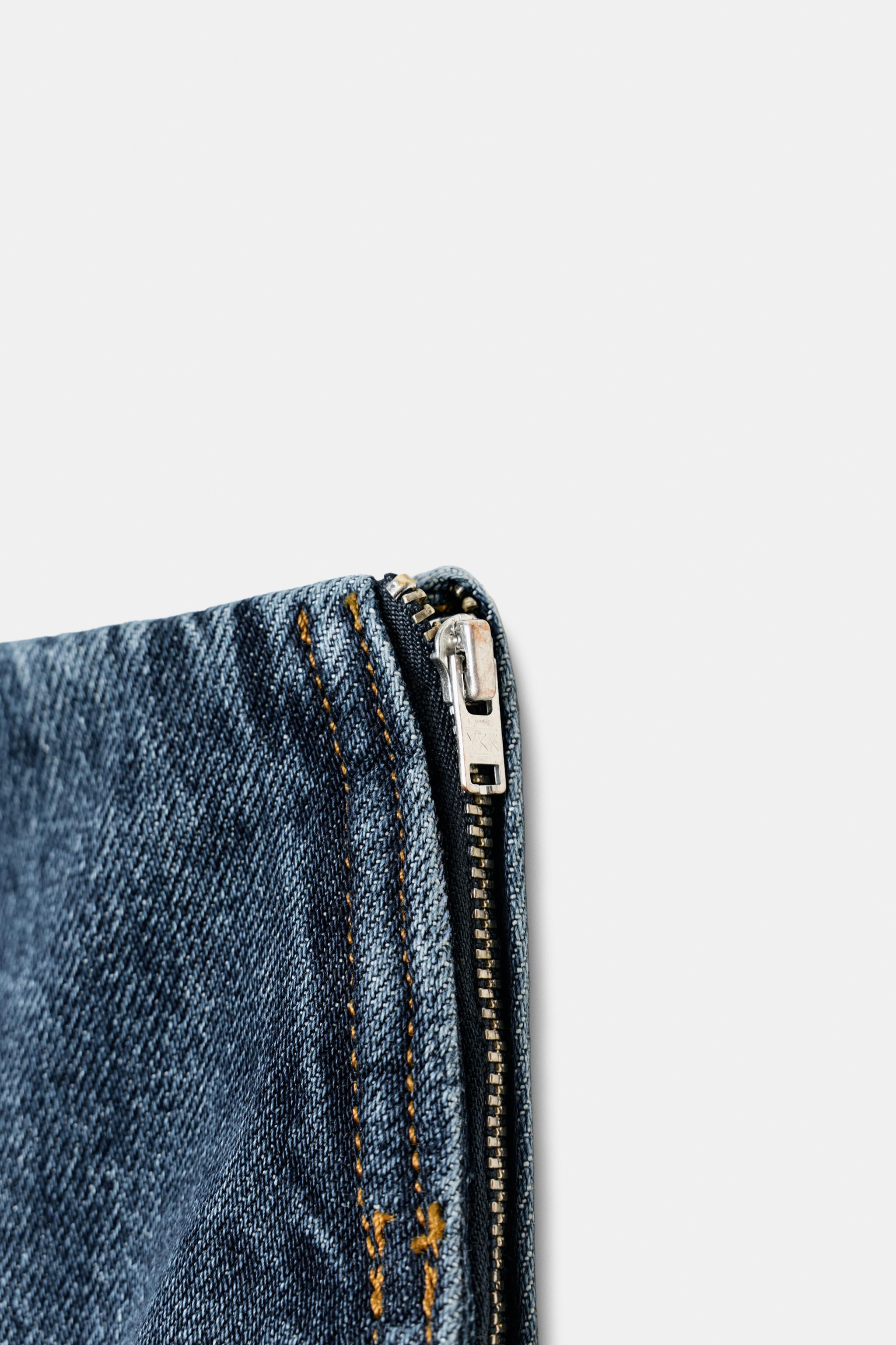 ZW COLLECTION HIGH-WAIST BALLOON JEANS | Zara US