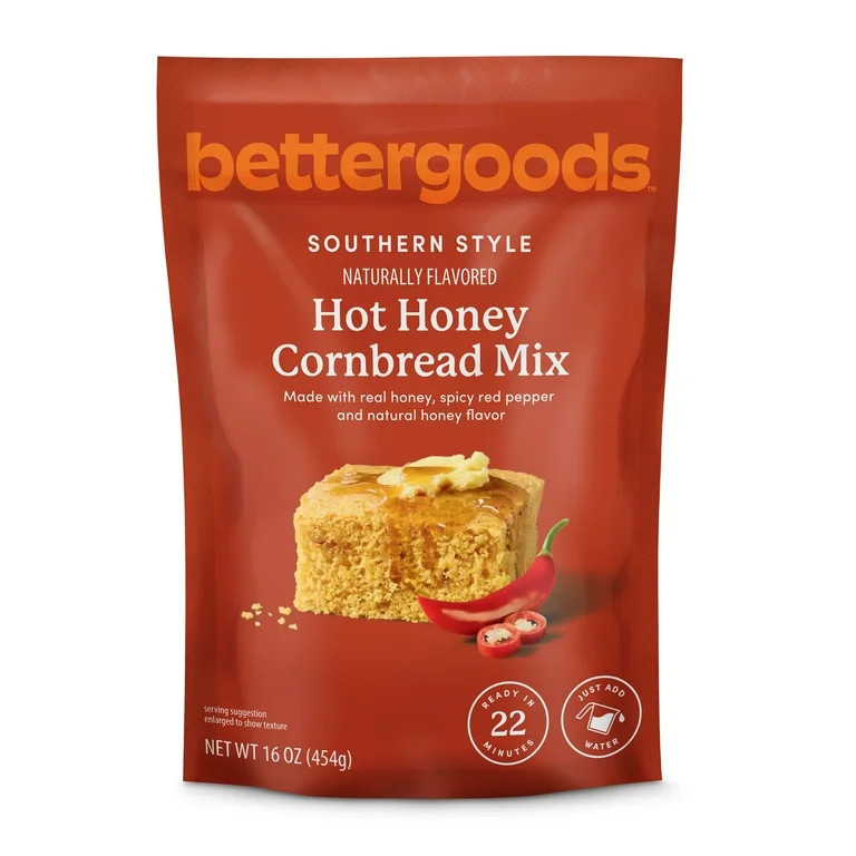 bettergoods Southern Style Hot Honey Cornbread Mix, 16 oz | Walmart (US)