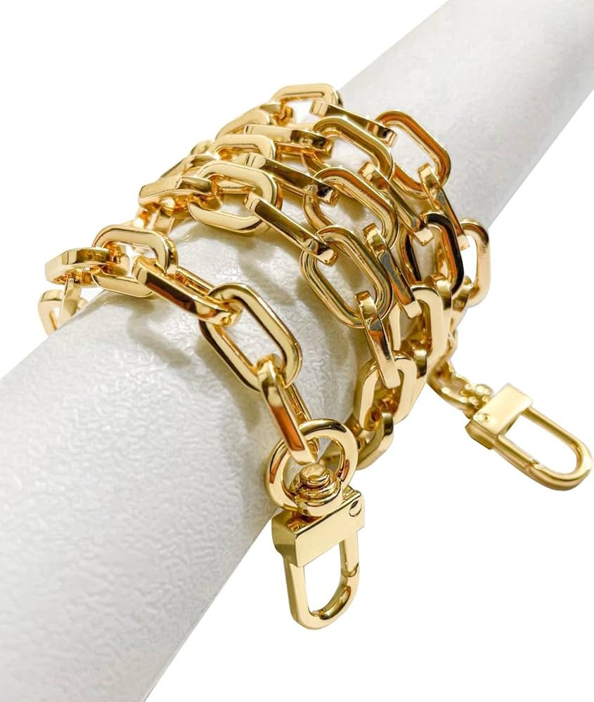 NEXT FASHION Box Purse Chain Crossbody Shoulder Strap (9mm) Replacement - (8" / 20cm) | Amazon (US)