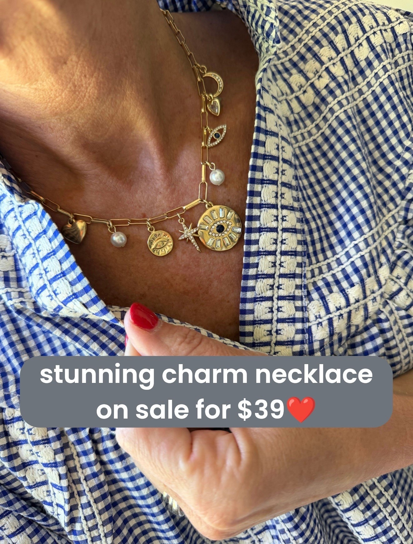 my charm necklace is over two yrs old and looks brand new!
adjustable length and on sale!!!

#LTKSaleAlert #LTKgrwm #LTKdayinmylife