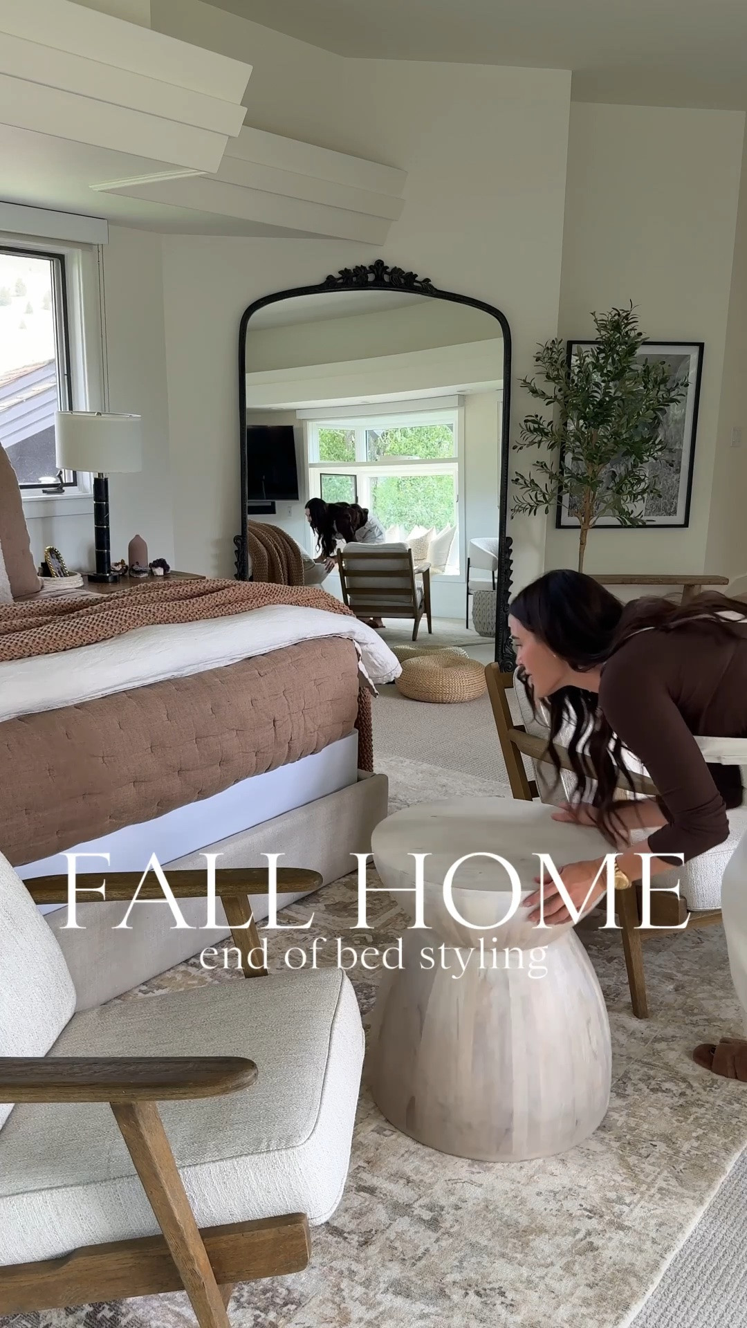 Fall end of bed styling and outfit 🍂🤎

Home decor
Accent chairs
Side table

#LTKHome #LTKSeasonal