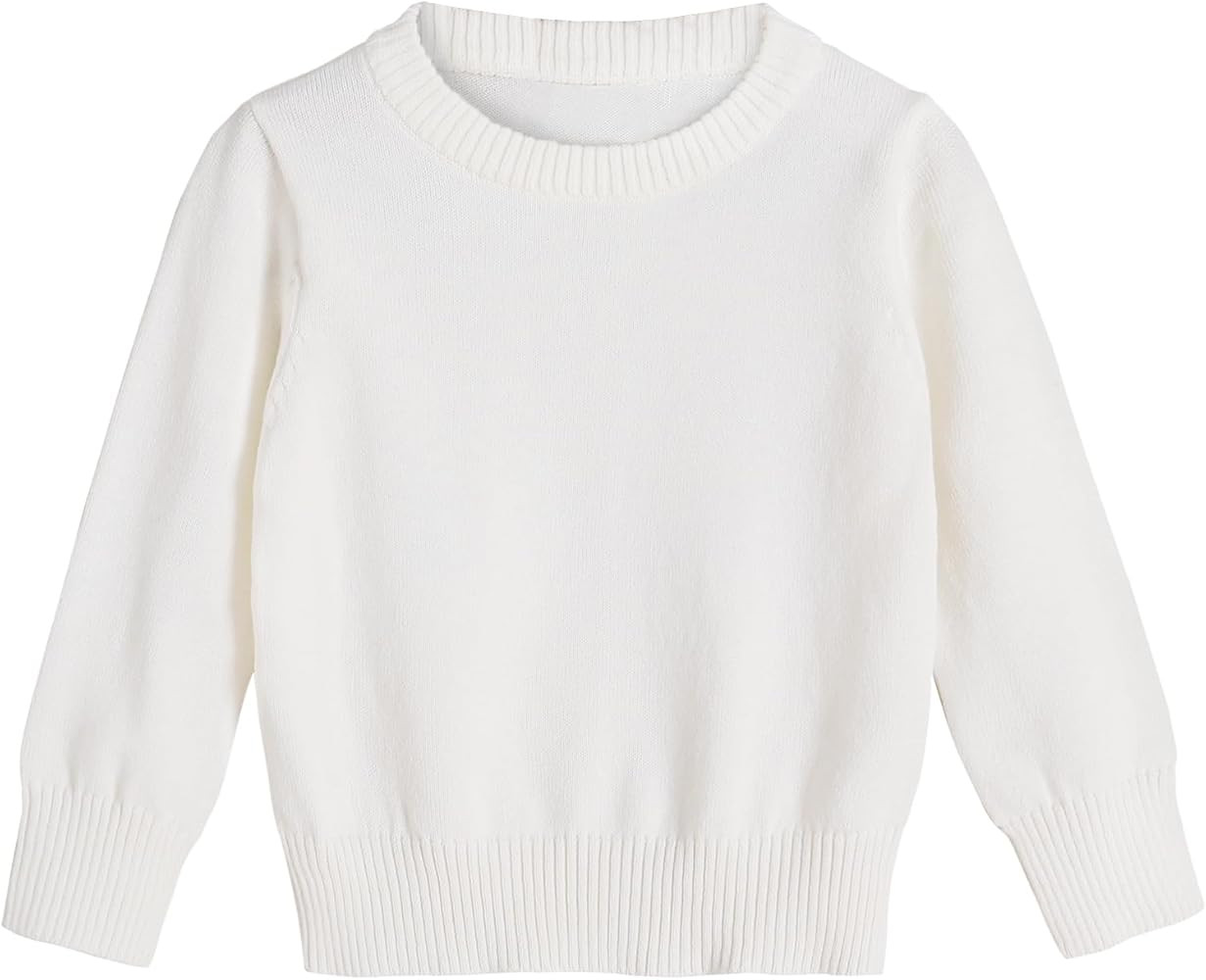 YOUNGER STAR Toddler Baby Girls Boys Knit Sweater Pullover Long Sleeve Sweatshirt Fall Winter Clo... | Amazon (US)