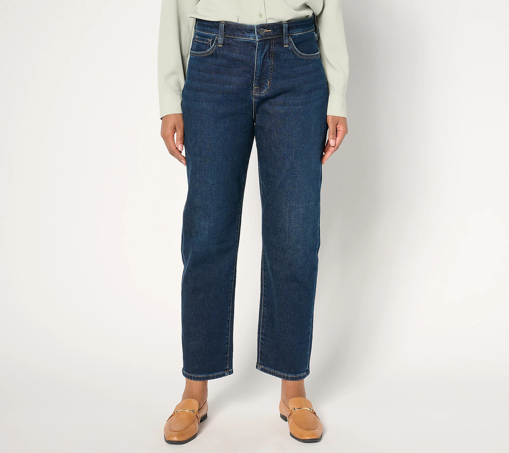 NYDJ Relaxed Boyfriend Jean - Riverbridge | QVC