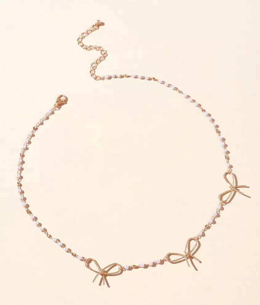 Bow Necklace | Buckle