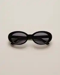 Bali Polarized Acetate Sunglasses in Black with Grey lens | Quince