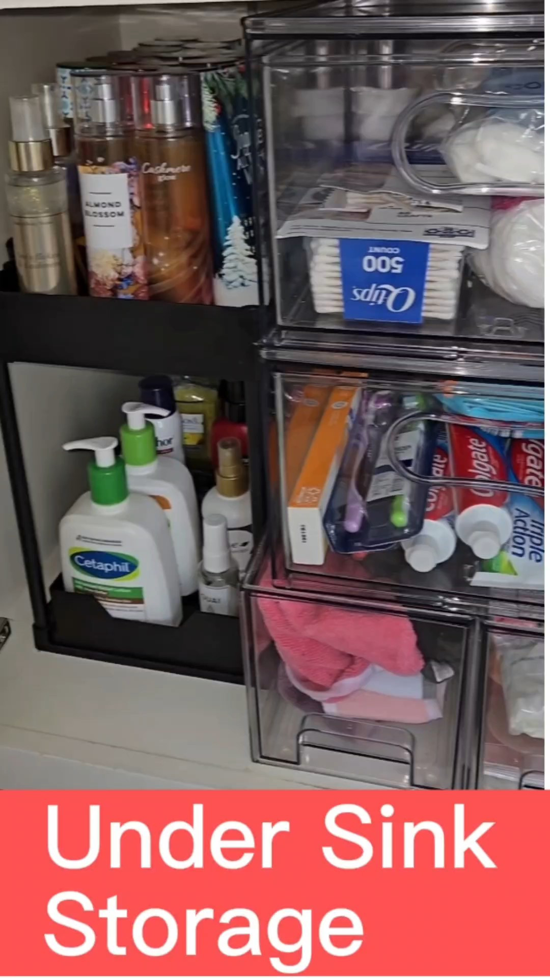 Under-sink organization 🧼✨All products linked 🤍Minimal, clean, and renter-friendly.

#LTKHome #LTKFindsUnder50 #LTKBeauty