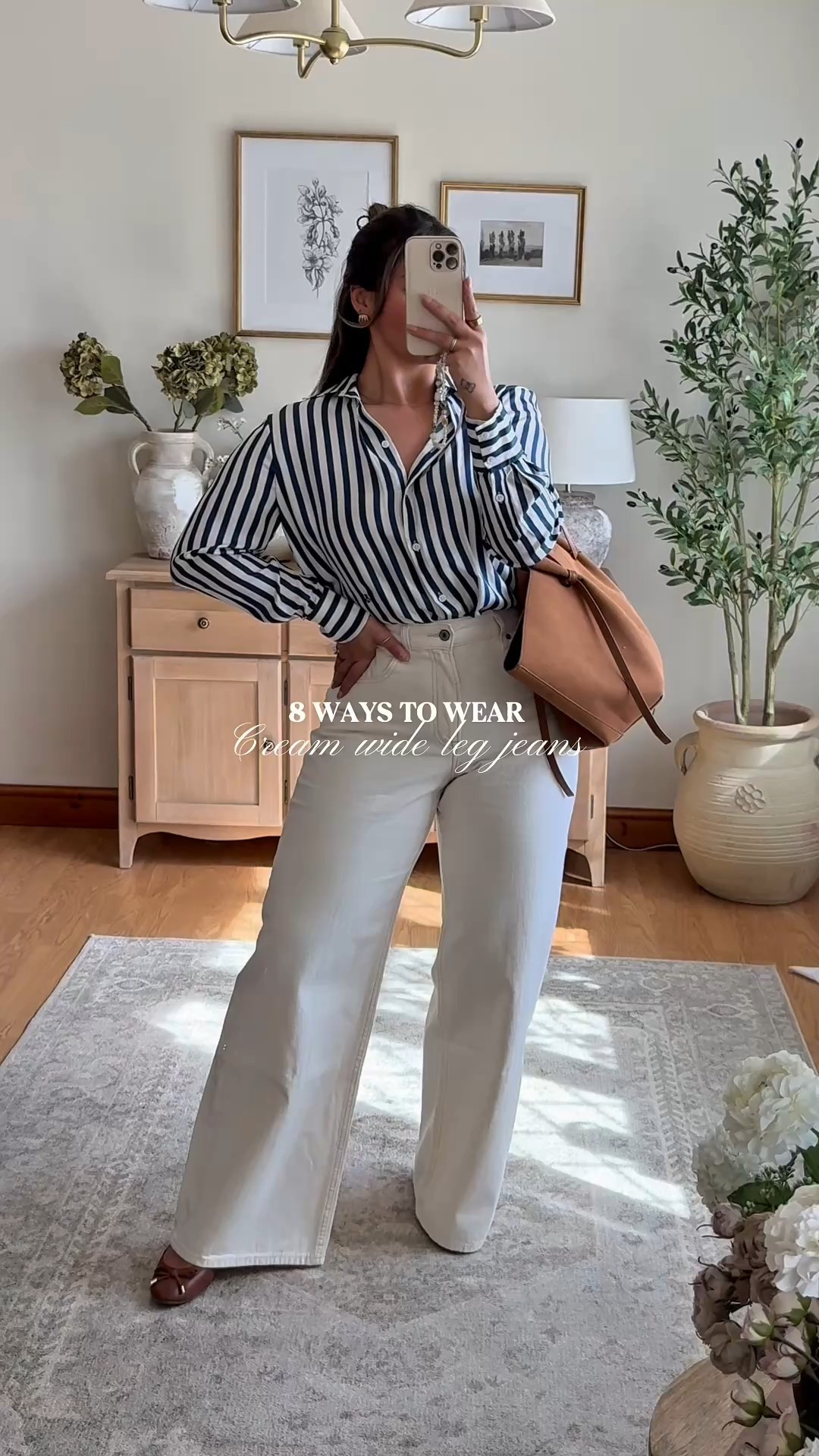 8 ways I’m wearing cream wide leg jeans 🤍✨ 

#LTKmidsize #LTKsummer #LTKspring