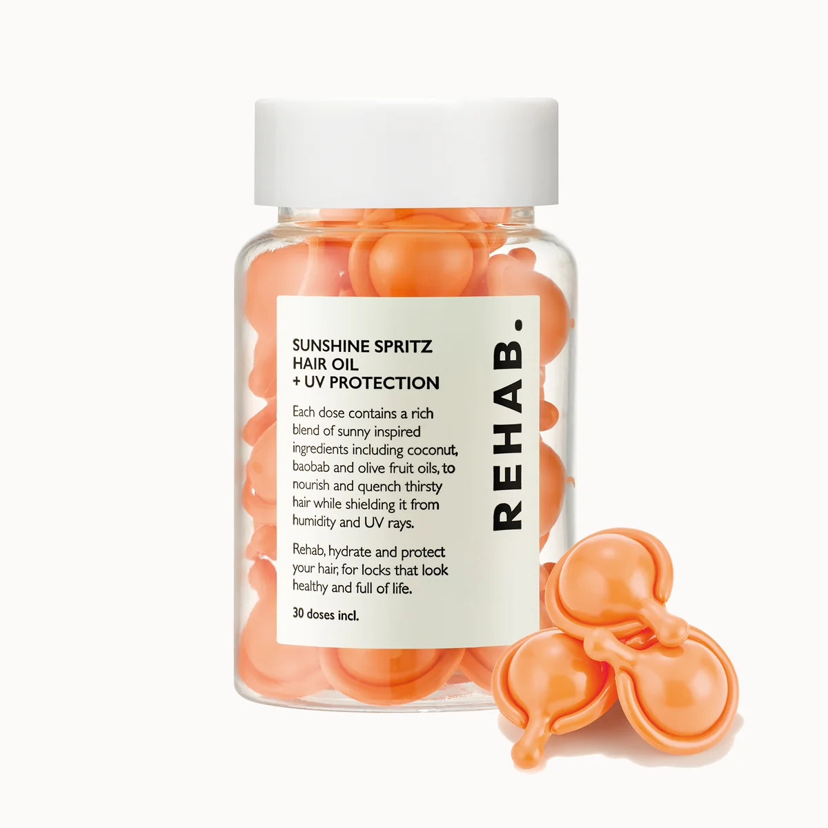 REHAB. Sunshine Spritz UV Protection Hair Oil | REHAB Your Hair