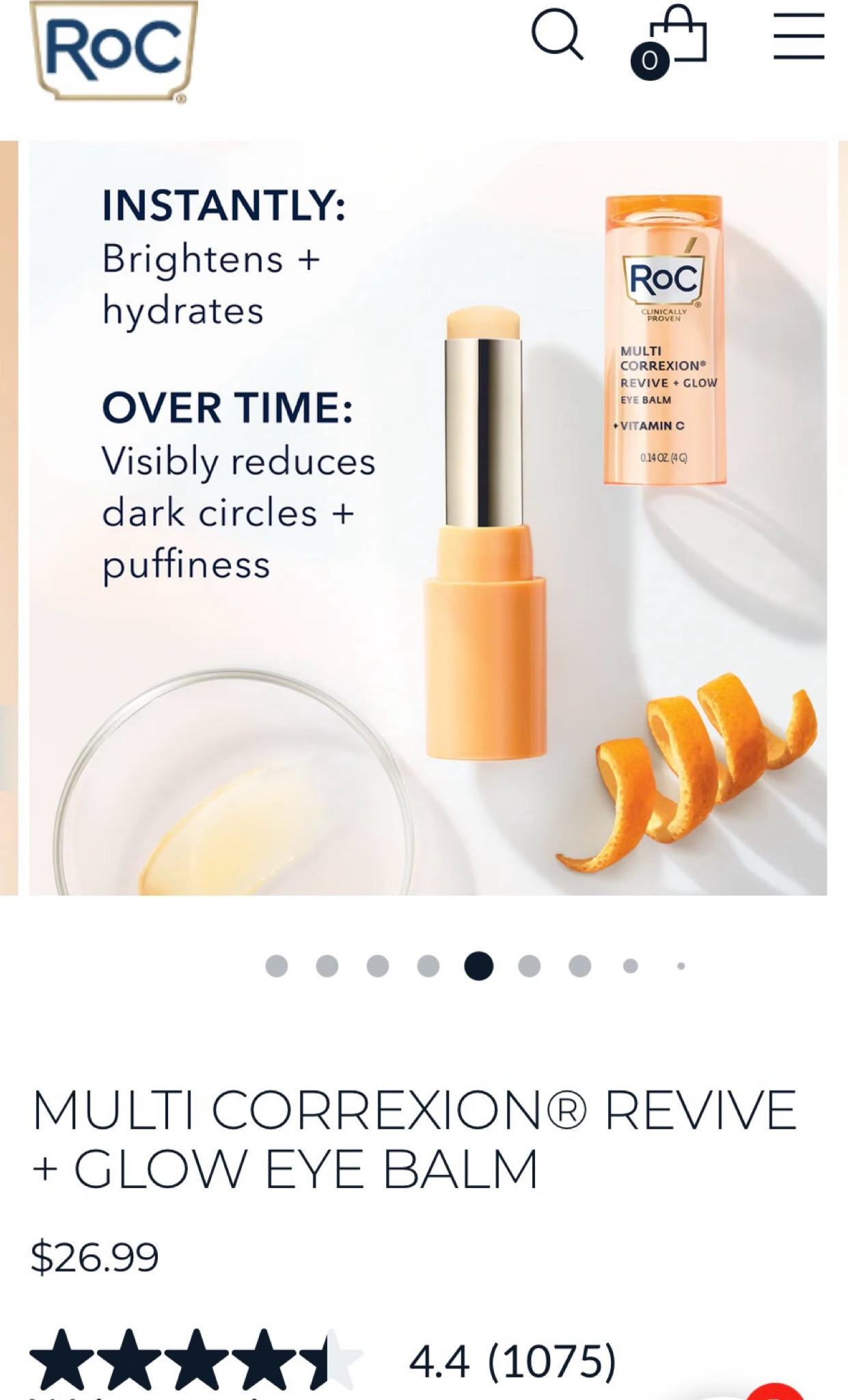 I swear by this vitamin c glow & revive eye balm. Pro tip use this under concealer for a crease less look . 

#LTKBeauty #LTKWatchNow #LTKOver40