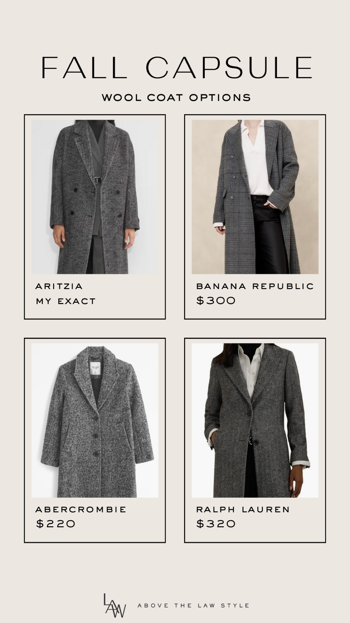 Fall Capsule: Wool Coatt

#LTKFindsUnder100 #LTKStyleTip #LTKSaleAlert