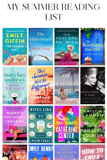 My summer reading list and the tool I swear by to keep it easy and convenient! The full list is on my blog— turquoiseandteale.com 📖📚

#LTKHome #LTKSeasonal #LTKTravel