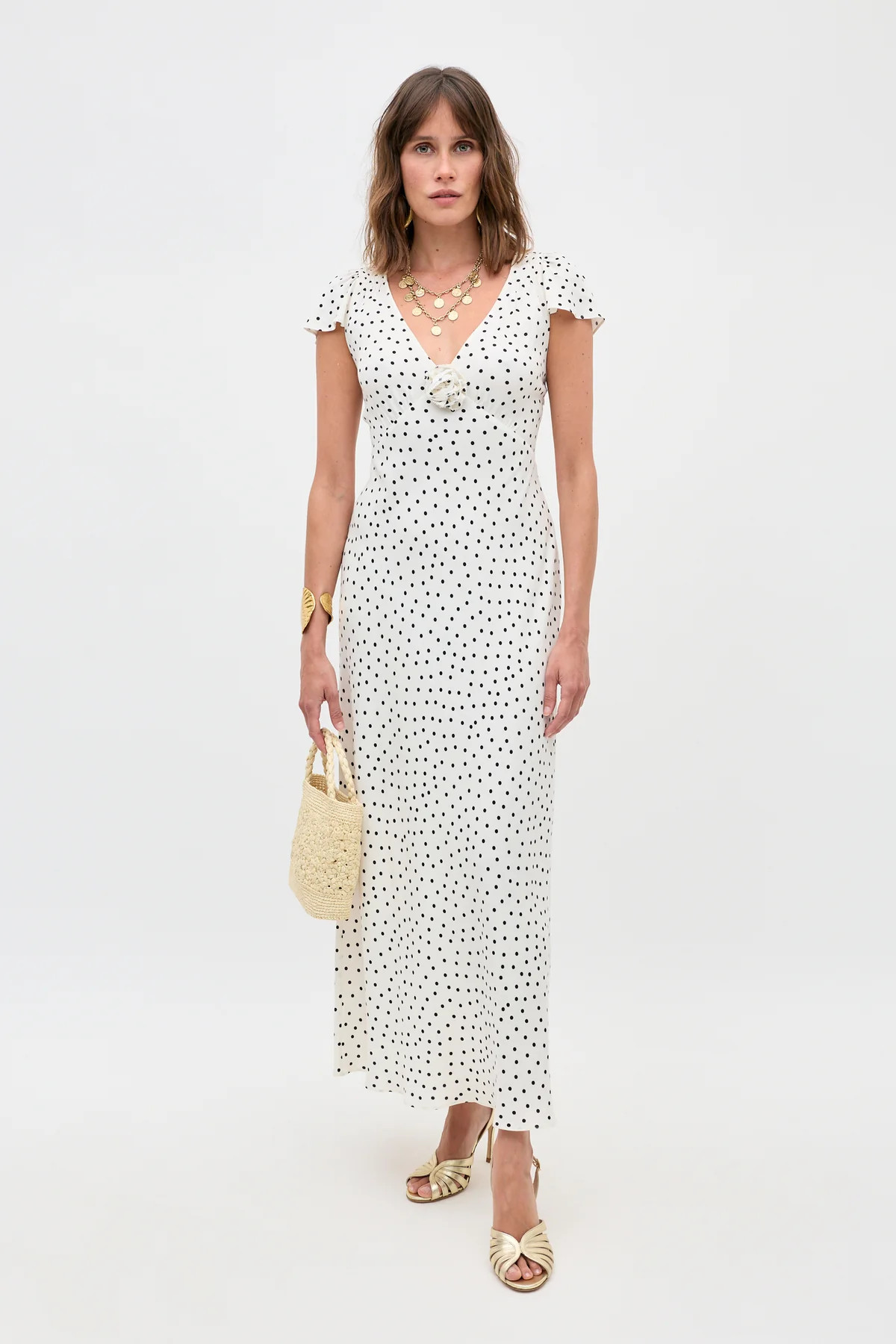 Cathy - Layla Dot Ivory | Rixo