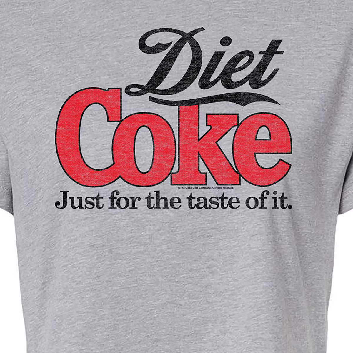 Women's - Diet Coke - Retro Logo Cropped Graphic T-Shirt | Target